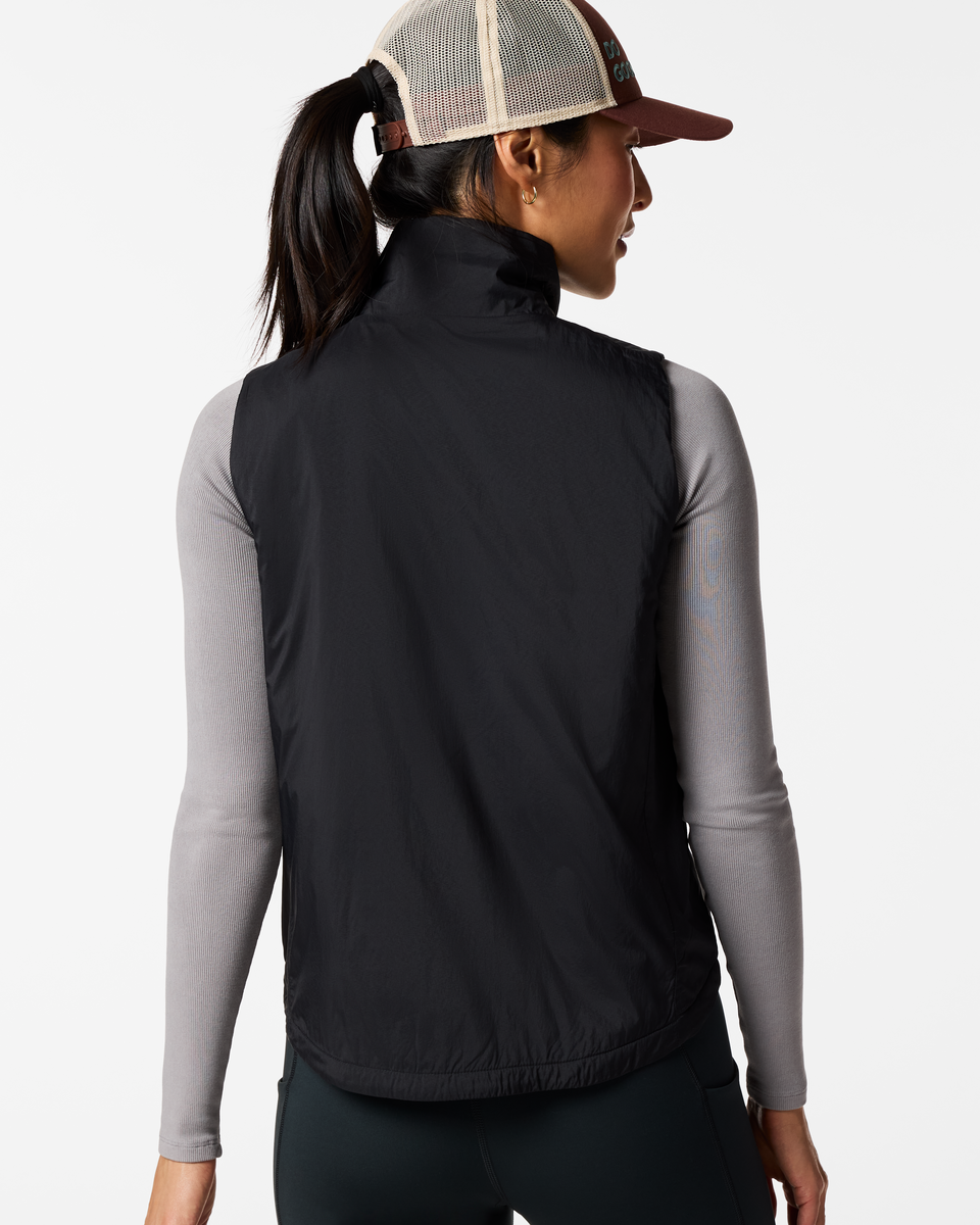 Pacaya 2.0 Insulated Reversible Vest - Women's, Cotopaxi Black, Model Tiff