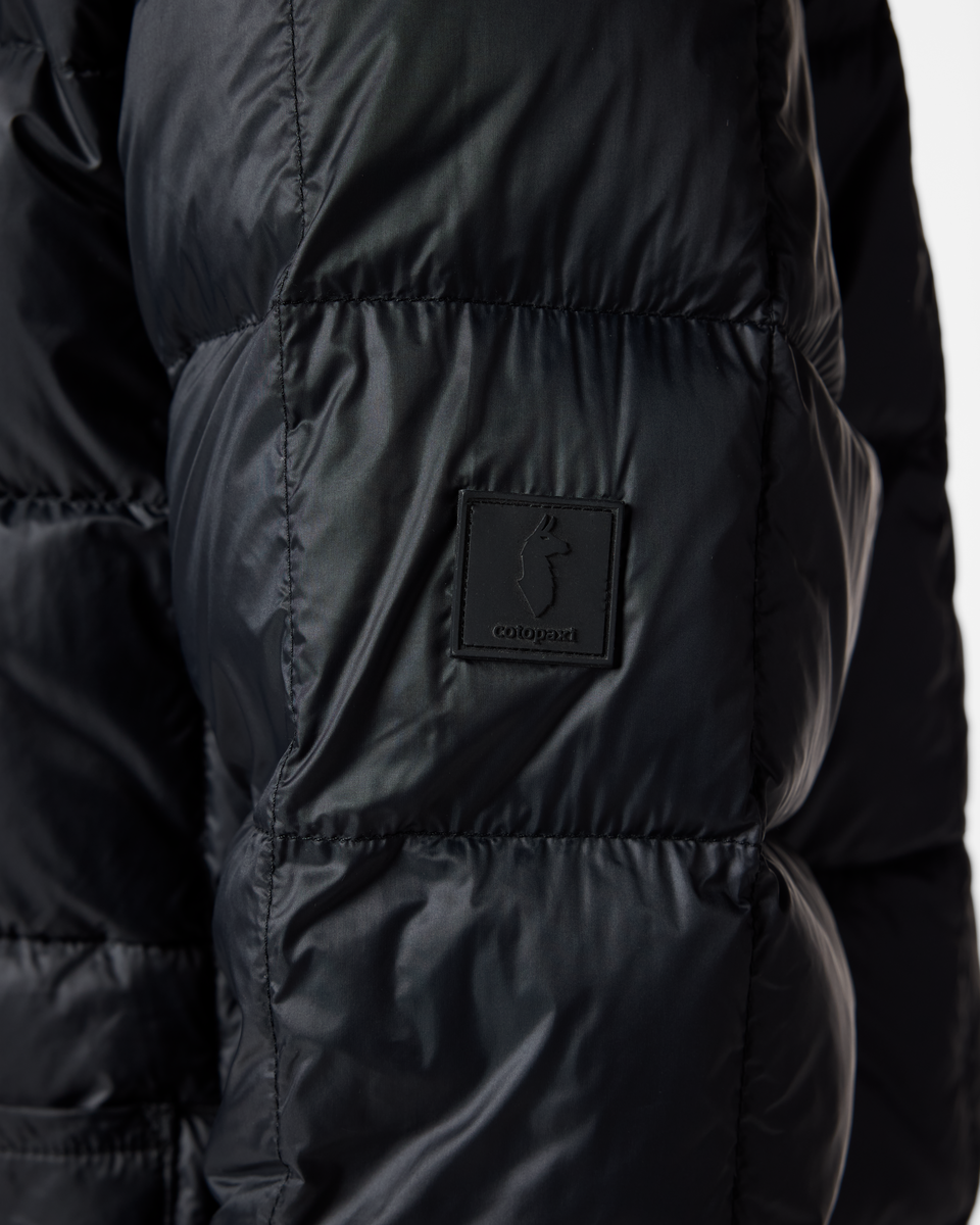 Repleto Down Long Jacket - Women's, Cotopaxi Black, Model Tiff