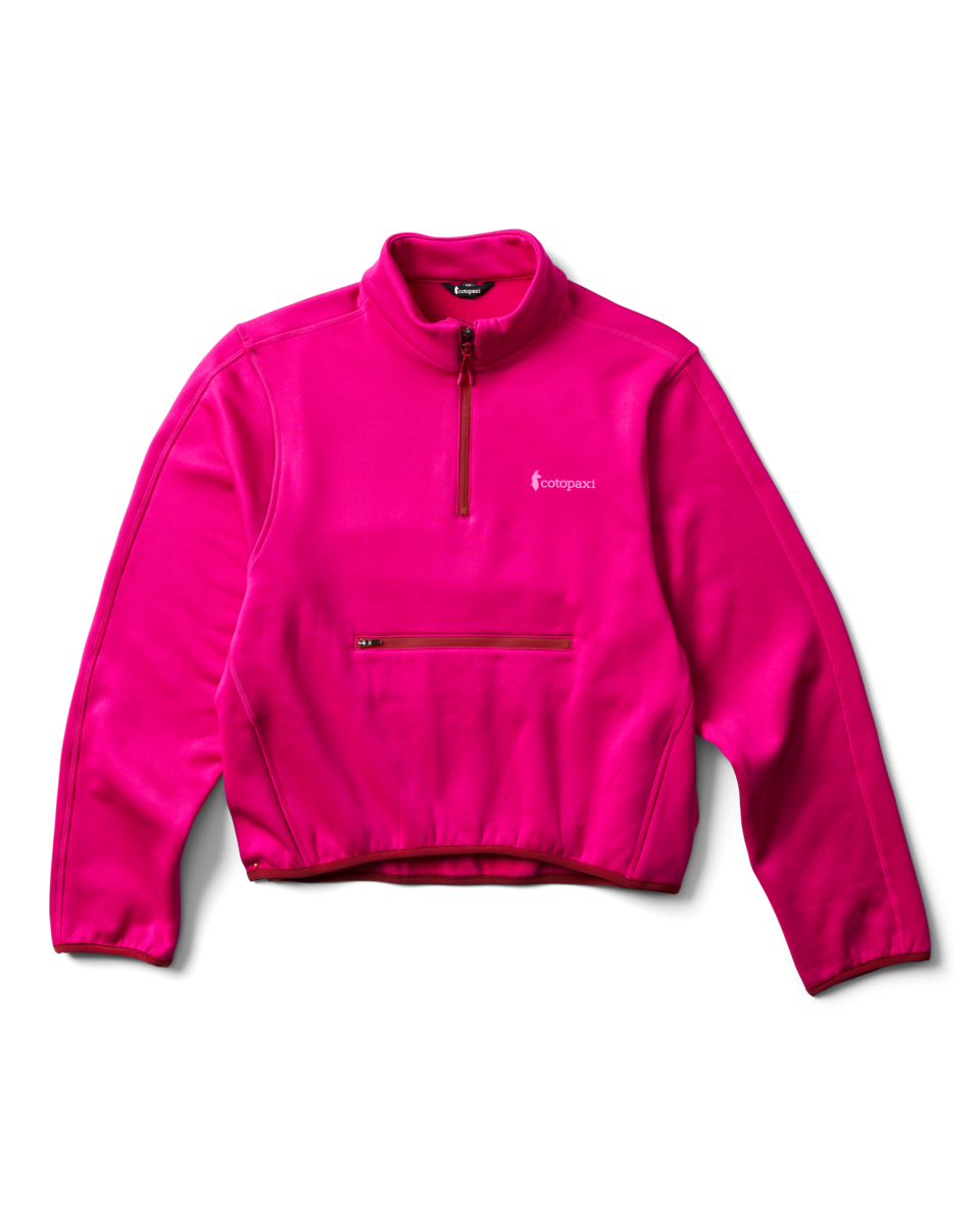 Tempa Fleece Quarter-Zip Pullover - Women's, Pitaya