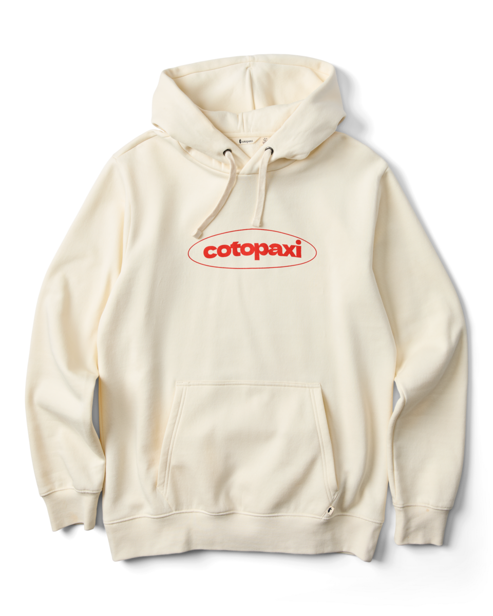 Retro Pullover Hoodie - Men's, Bone