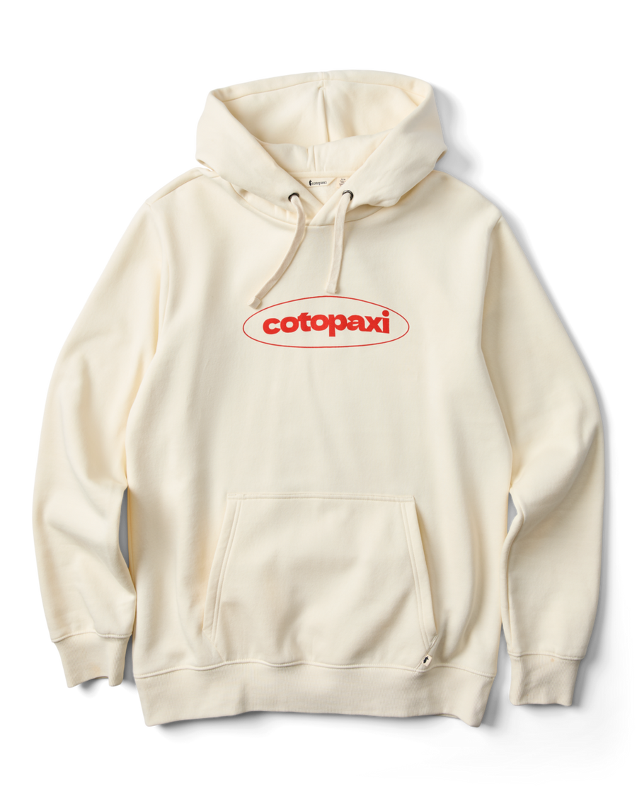 Retro Pullover Hoodie - Men's, Bone